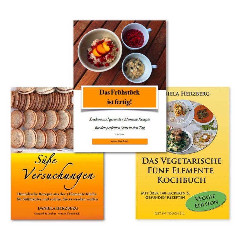 5 Elemente Kochbücher - Daniela Herzberg