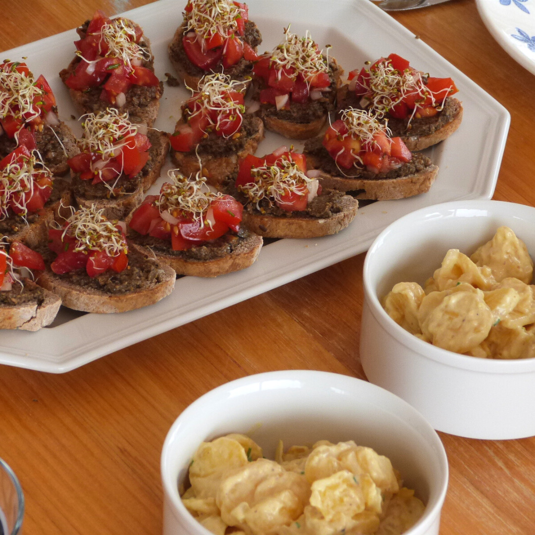 Veganer Kartoffelsalat - 5 Elemente