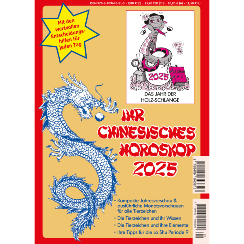 Ihr Chinesisches Horoskop 2025